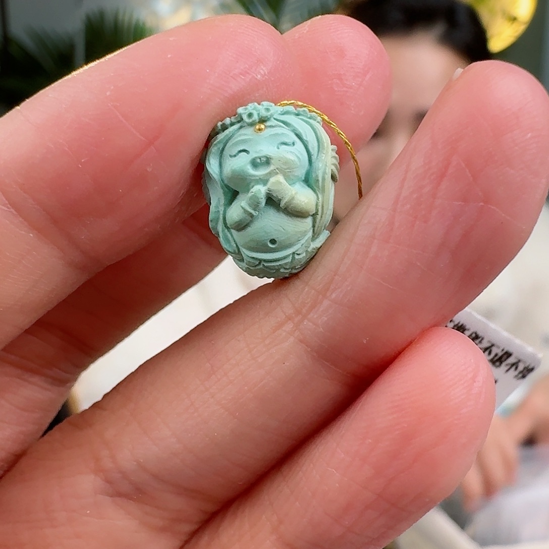 绿松石珠宝奇石未镶嵌