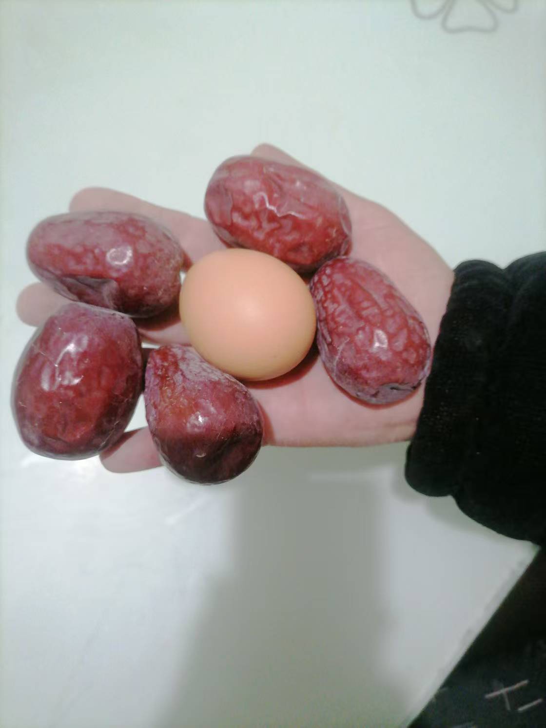 新疆和田224团自家吊干红枣  特级一级混装‘  拍5斤送半斤，