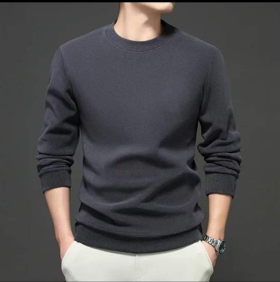 净版加厚双面德绒冬季保暖百搭长袖卫衣男女同款