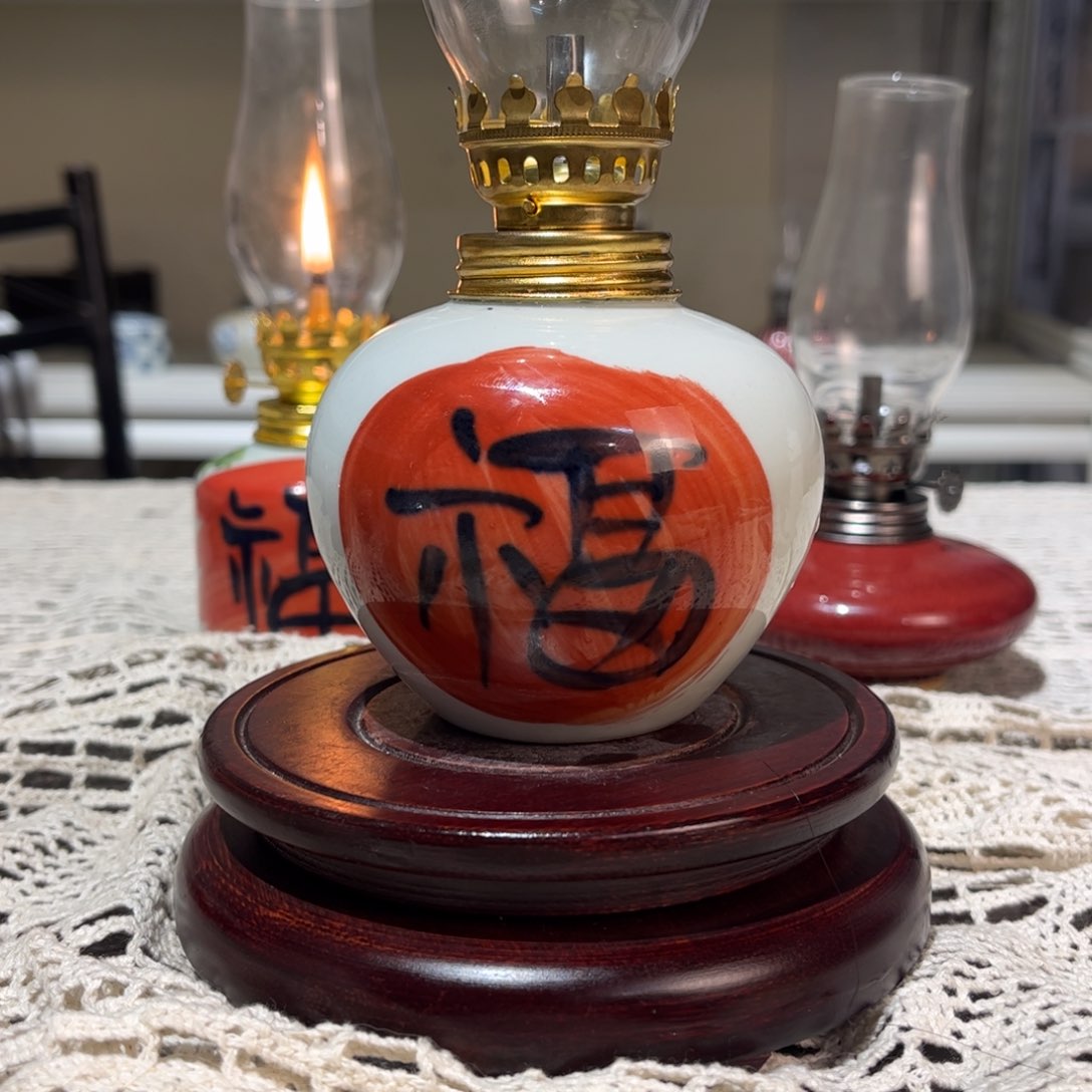 摆件景德镇陶瓷香薰灯