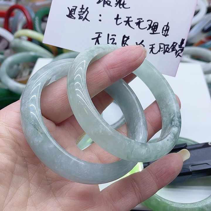 玻璃非金属手镯黑色