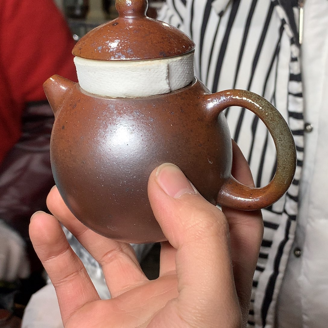 紫砂柴烧纯自然柴烧