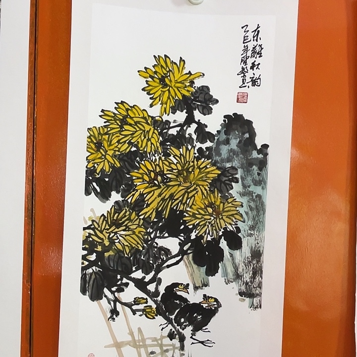 国画张圣敏先生纯手绘作品