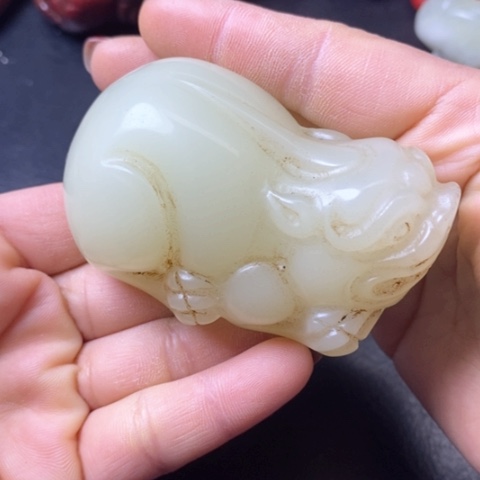 和田玉（糖玉）挂件未镶嵌