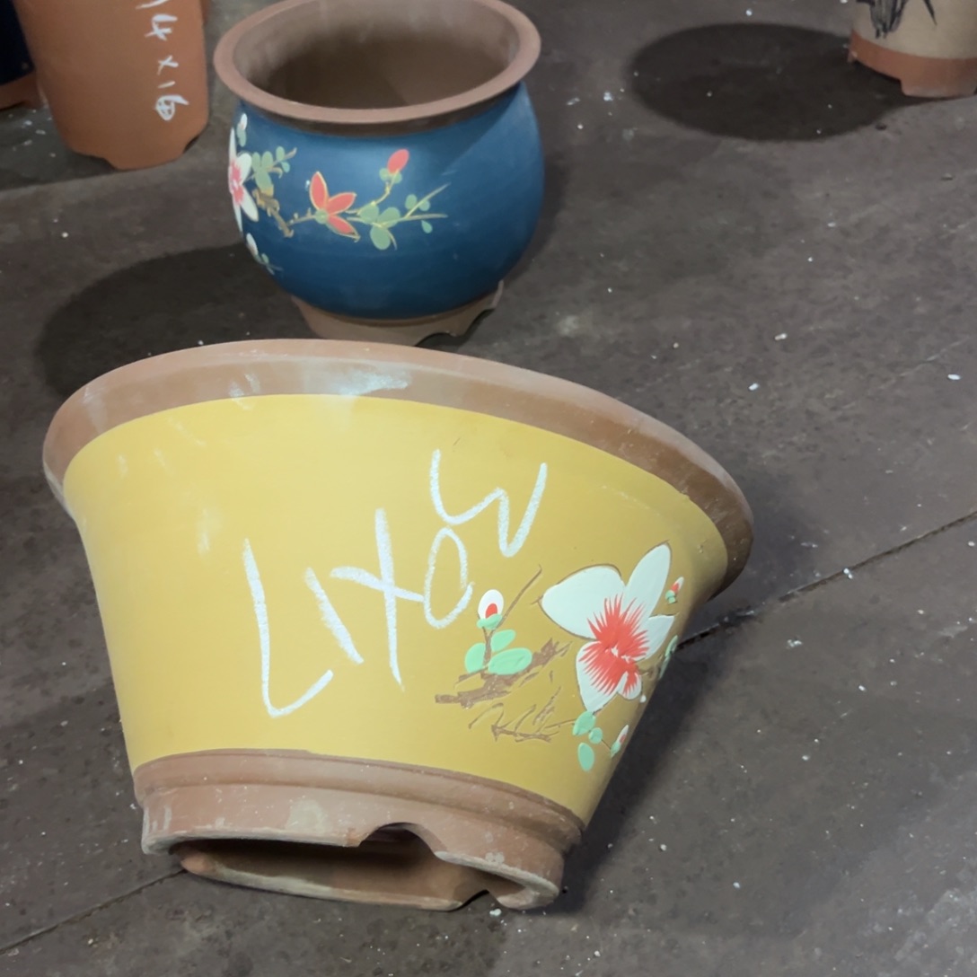 紫泥花盆紫砂花盆166