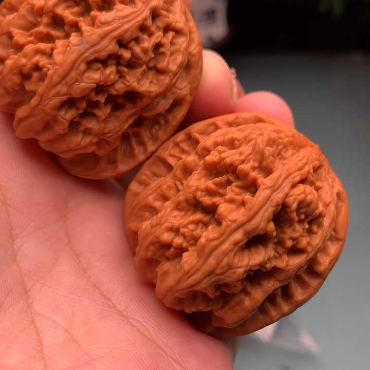 文玩核桃把件壮**云将军40