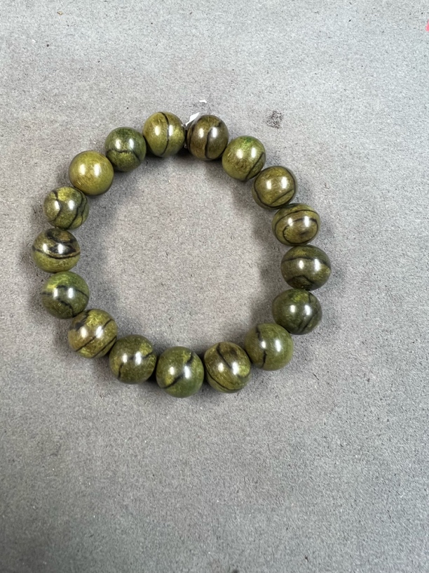 B106沉木圆珠手串