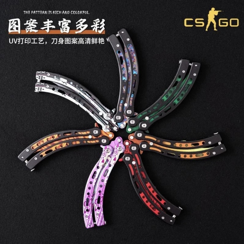 三百套各类箱子+钥匙 CSGO蝴蝶刀迈阿密手套道具周边 直播在售