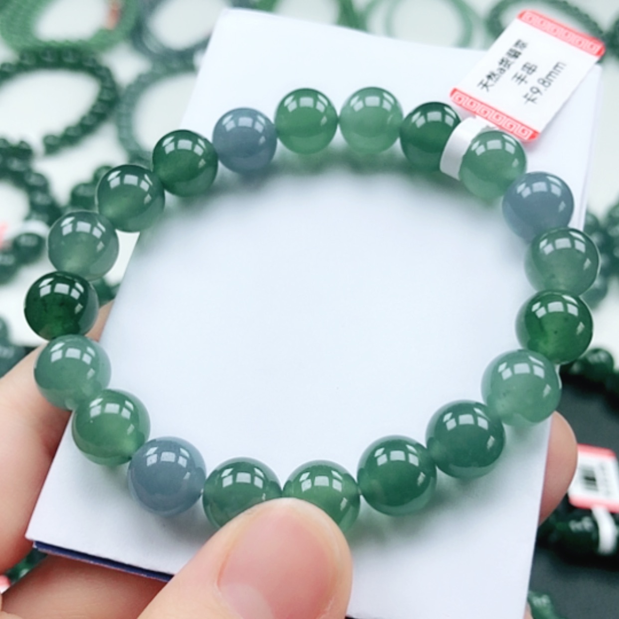 【闪购商品】未镶嵌翡翠手链手串天然A货翡翠 