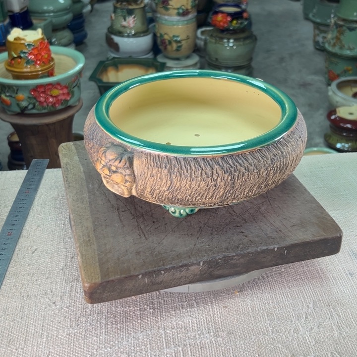 泳坤堂石湾盆陶瓷