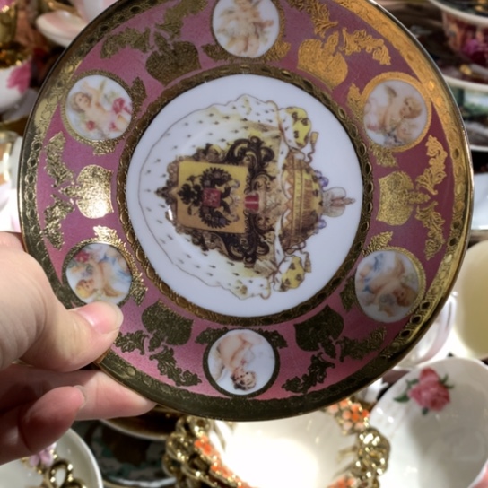 瓷片微瑕陶瓷处理介意请慎拍15厘米