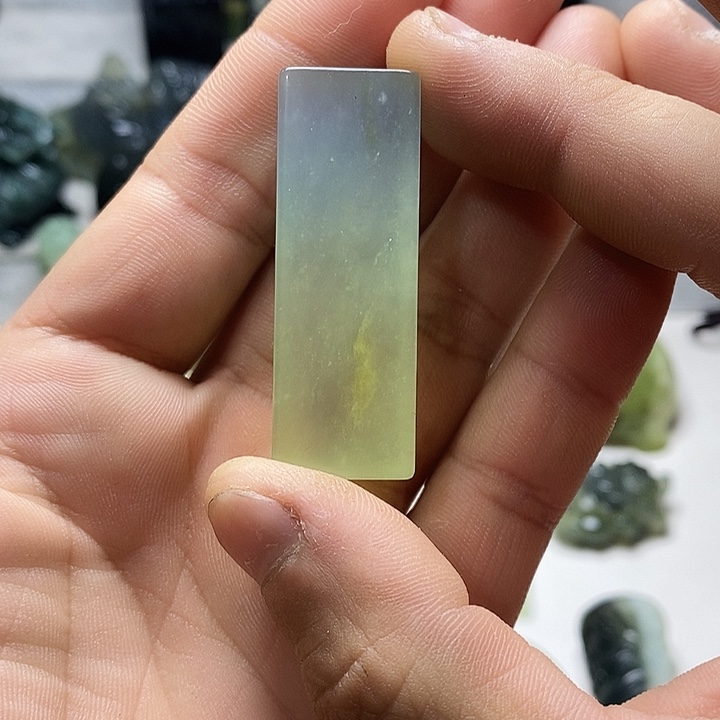 岫玉挂件未镶嵌岫玉