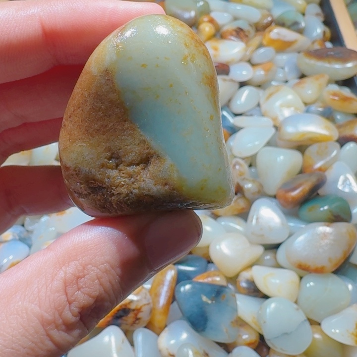 和田玉未镶嵌挂件60克