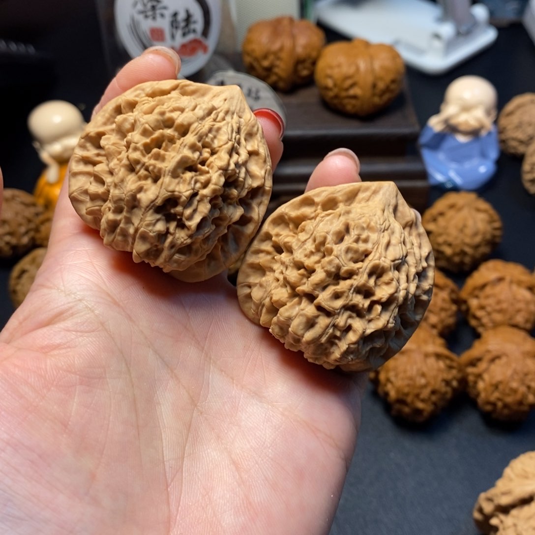 文玩核桃把件19号王勇43尺