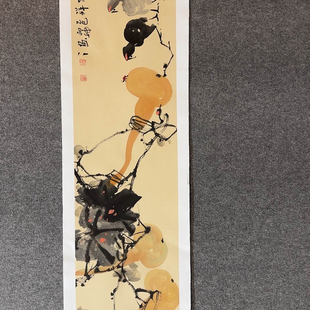 国画邢坤老师手绘作品