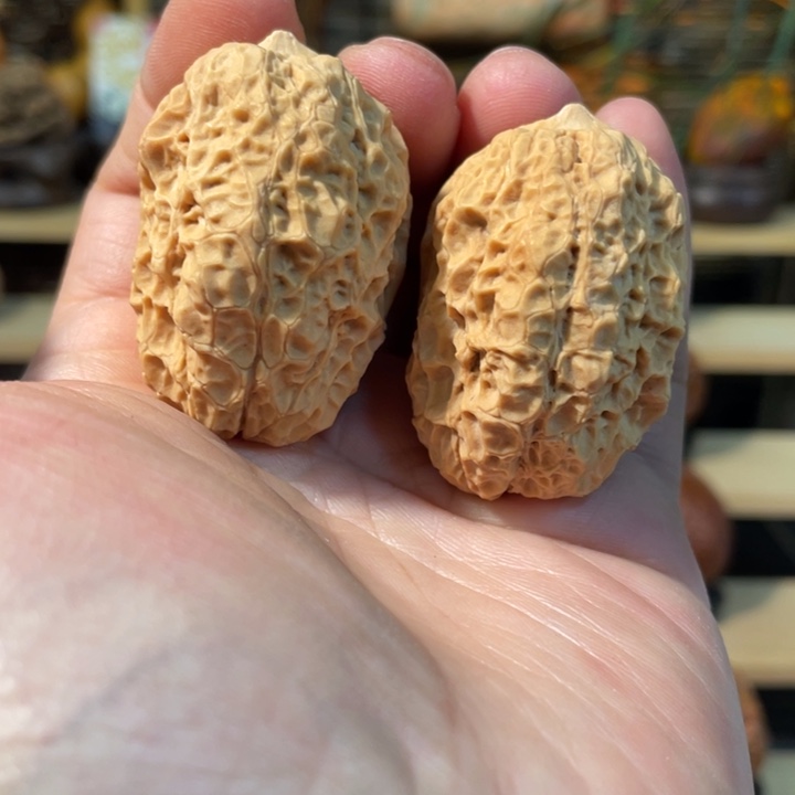 @***淡文玩核桃把件编号3