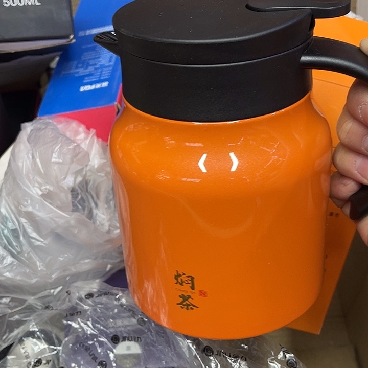 茶隔款玻璃金力焖茶壶