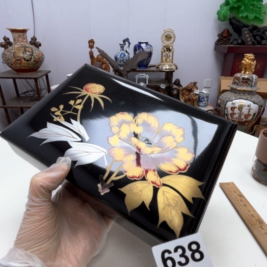 瓷片摆件工艺品瓷器摆件777 