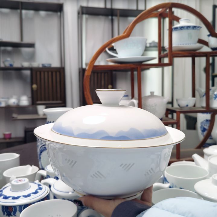 陶瓷天青大汤煲一个