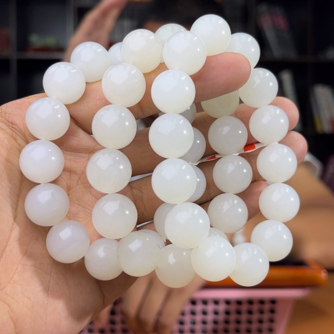 手串未镶嵌和田玉纯天然和田玉新疆05年于田卡15多样性发其一