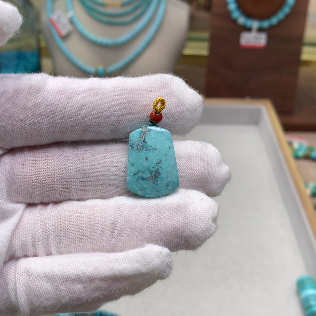 绿松石未镶嵌配饰