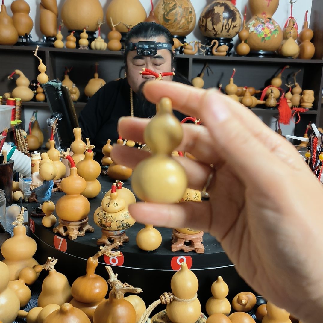 忍***冬葫芦福禄双全手把