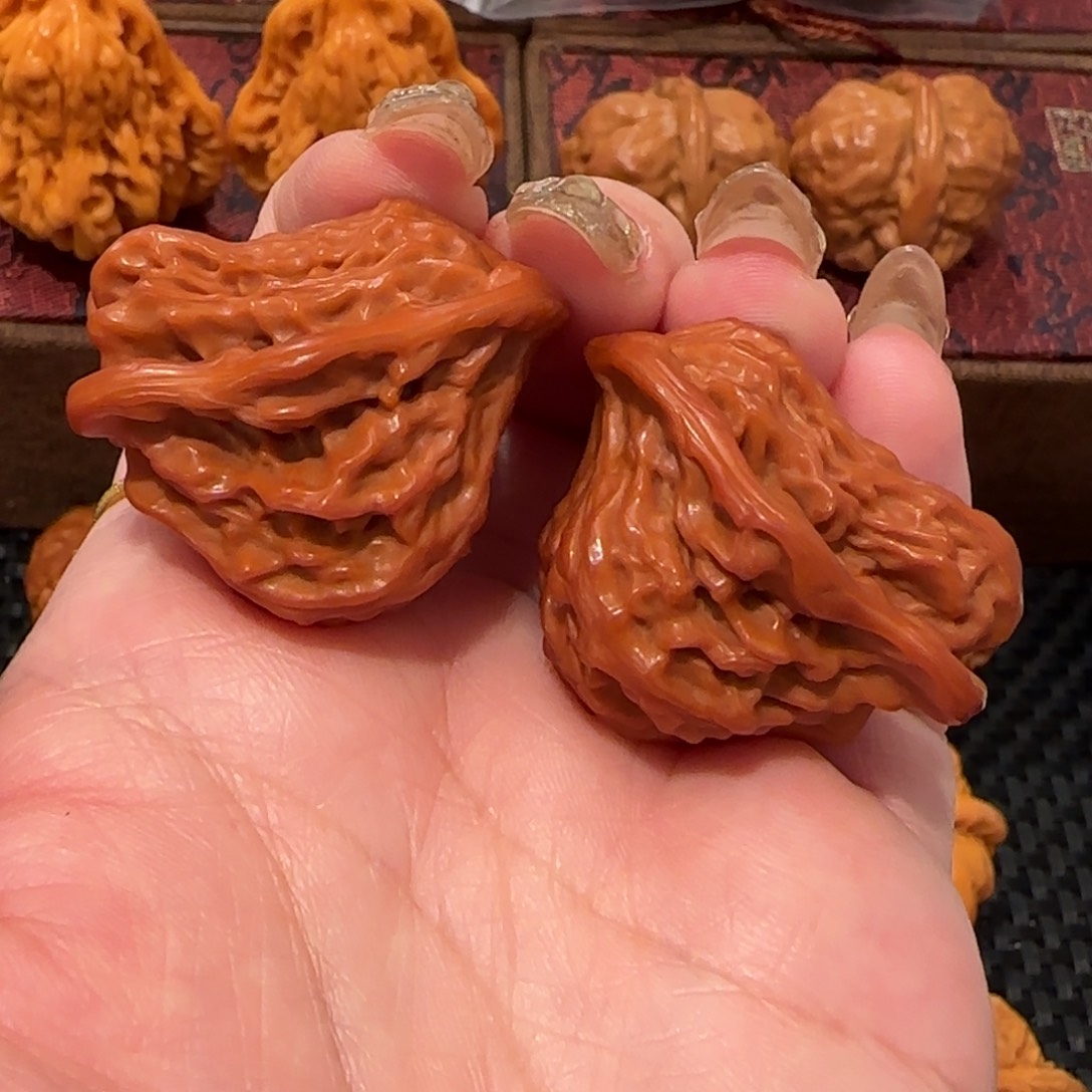 桃核吊坠盘山小鸟29精品967