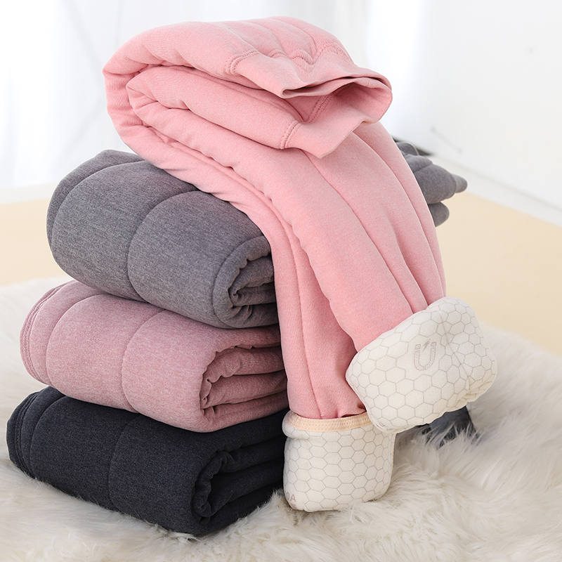 儿童保暖裤女童男童棉裤内穿冬季加绒加厚学生校服神器小中大童