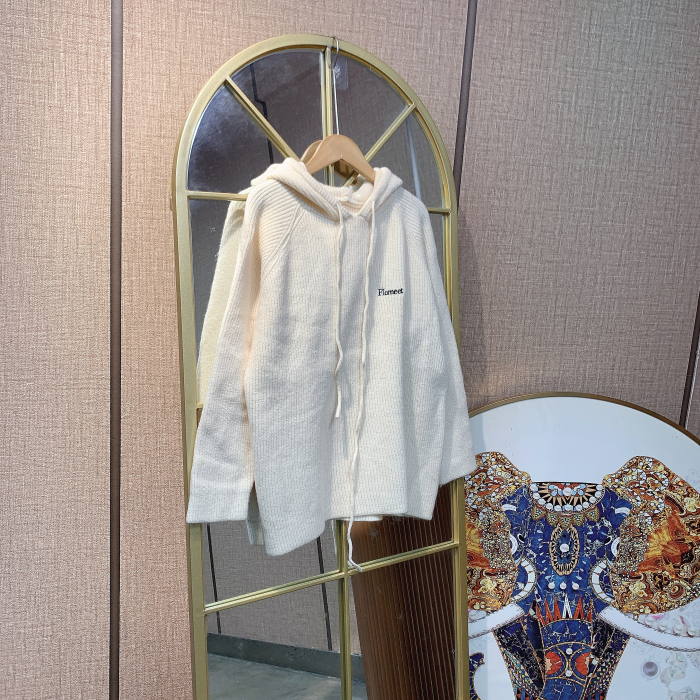 AL65孕妇杏色毛衣100-150