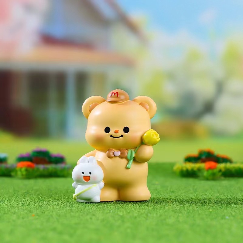 【代拆】显眼包黄油小熊盲盒