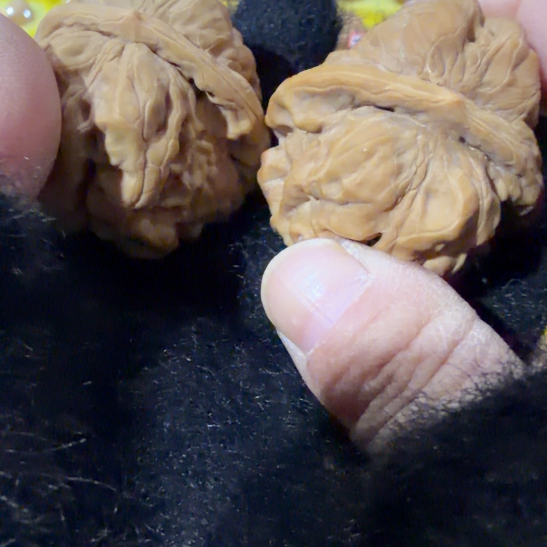 （***r文玩核桃把件蛤蟆头