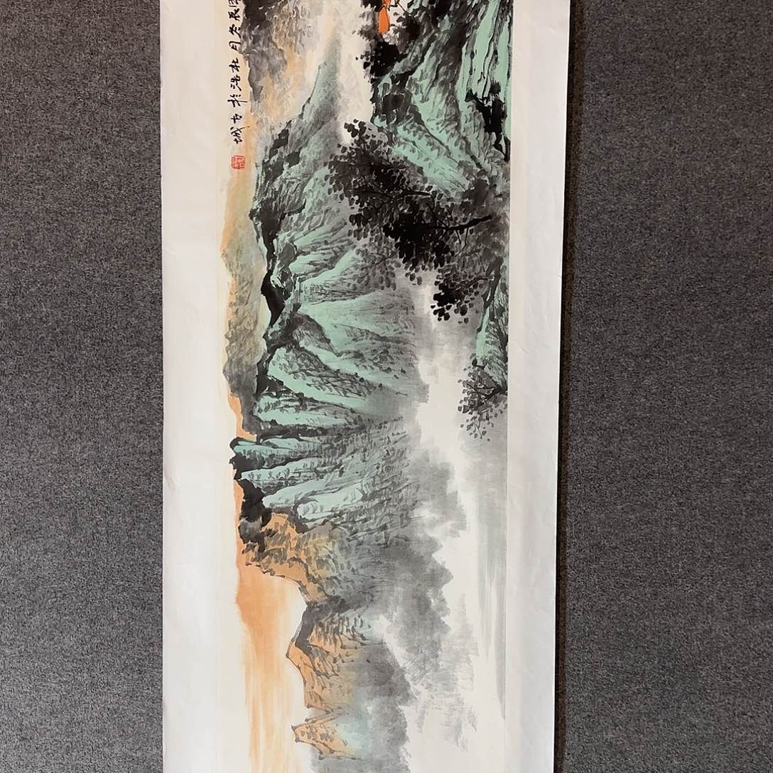 国画杜浩老师手绘作品