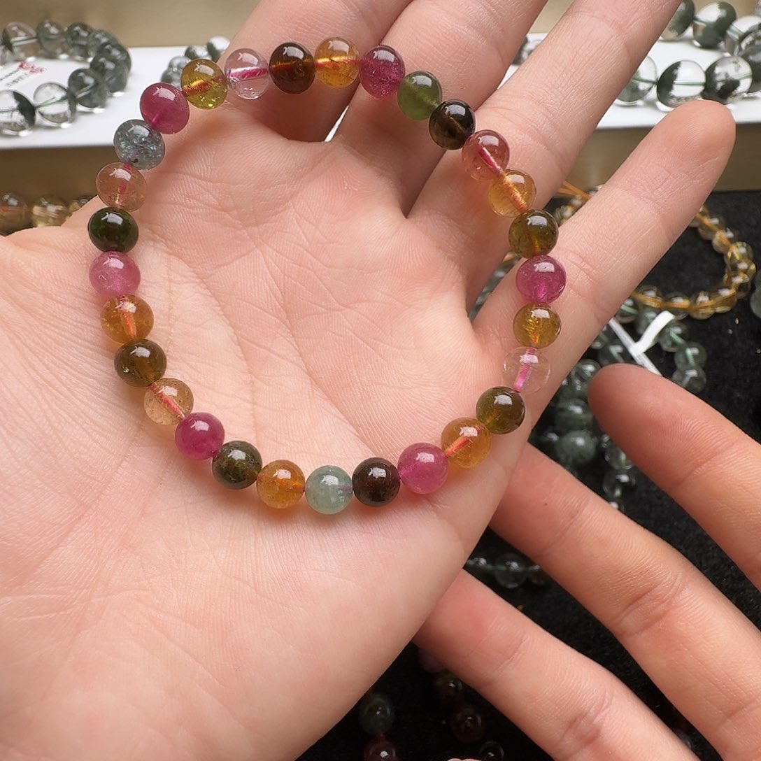 水晶手链未镶嵌天然