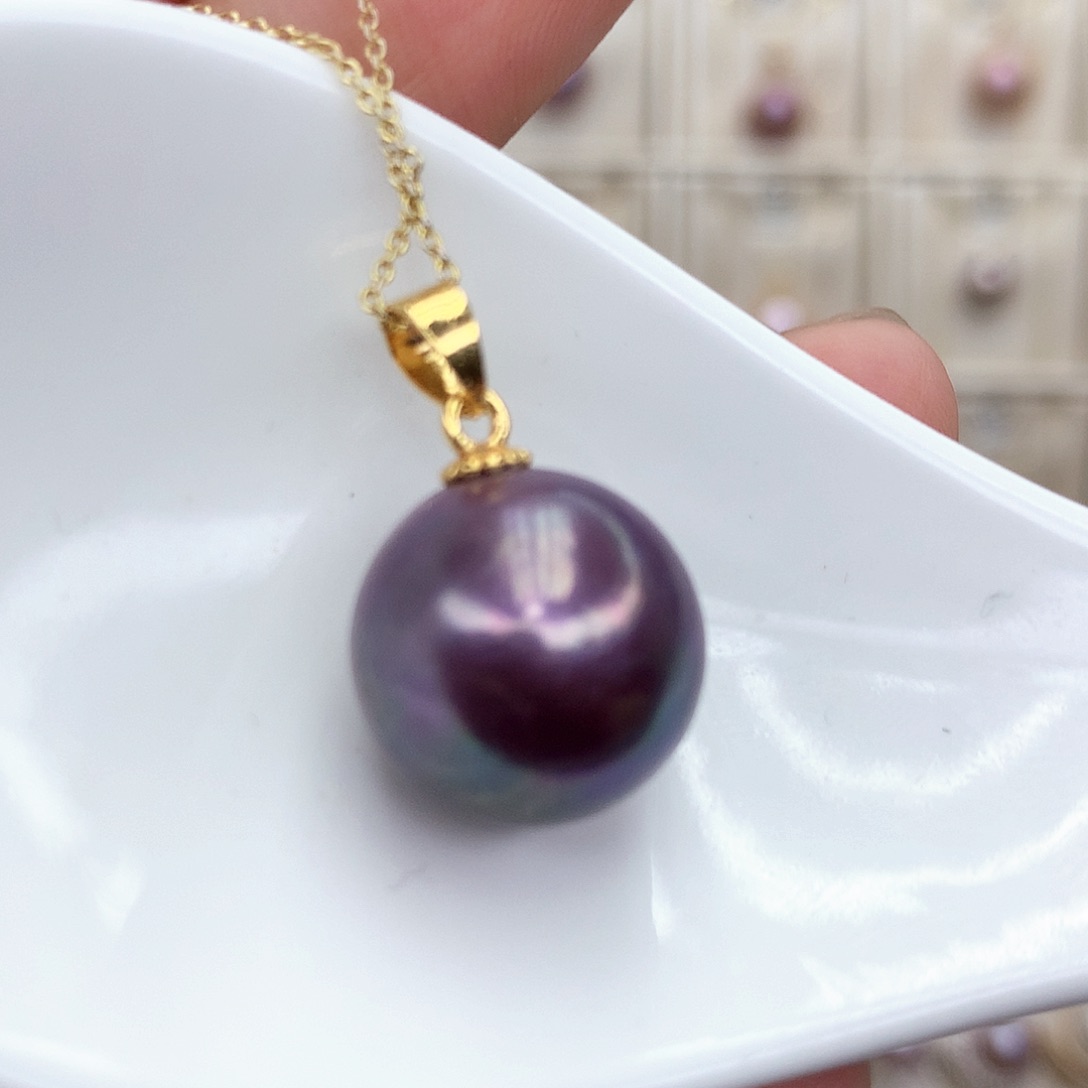 淡水珍珠颈饰合金