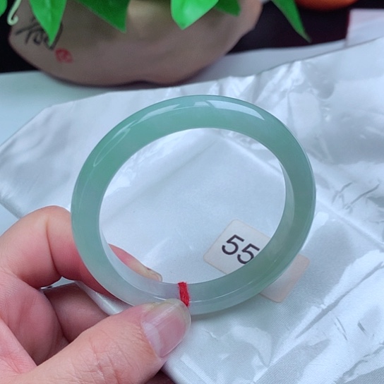 翡翠手镯未镶嵌53/54圈口尺寸