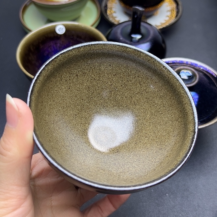 茶盏建窑建盏主人杯