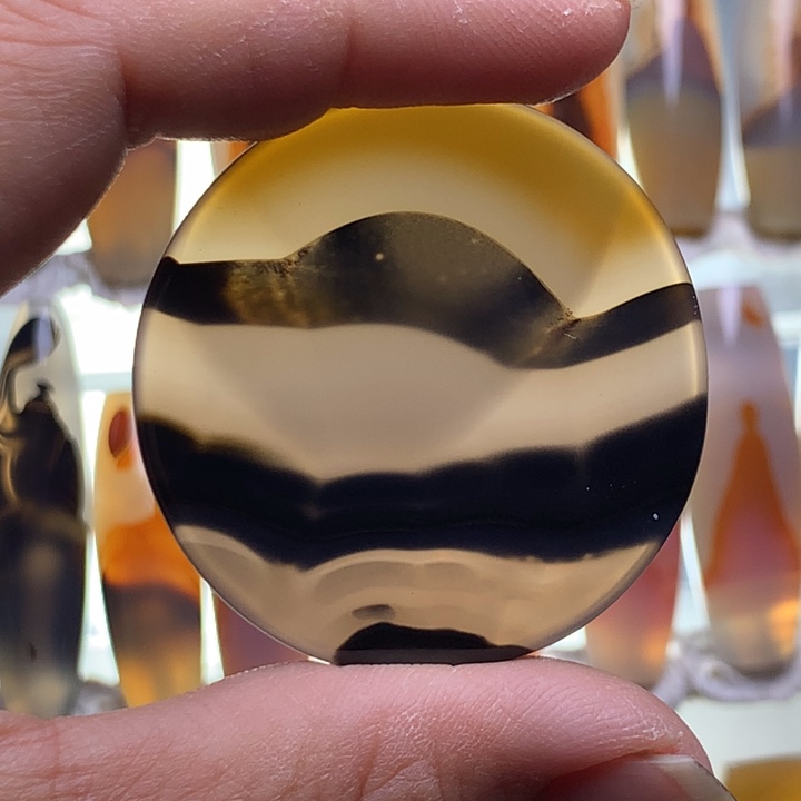 玛瑙/玉髓颈饰未镶嵌136