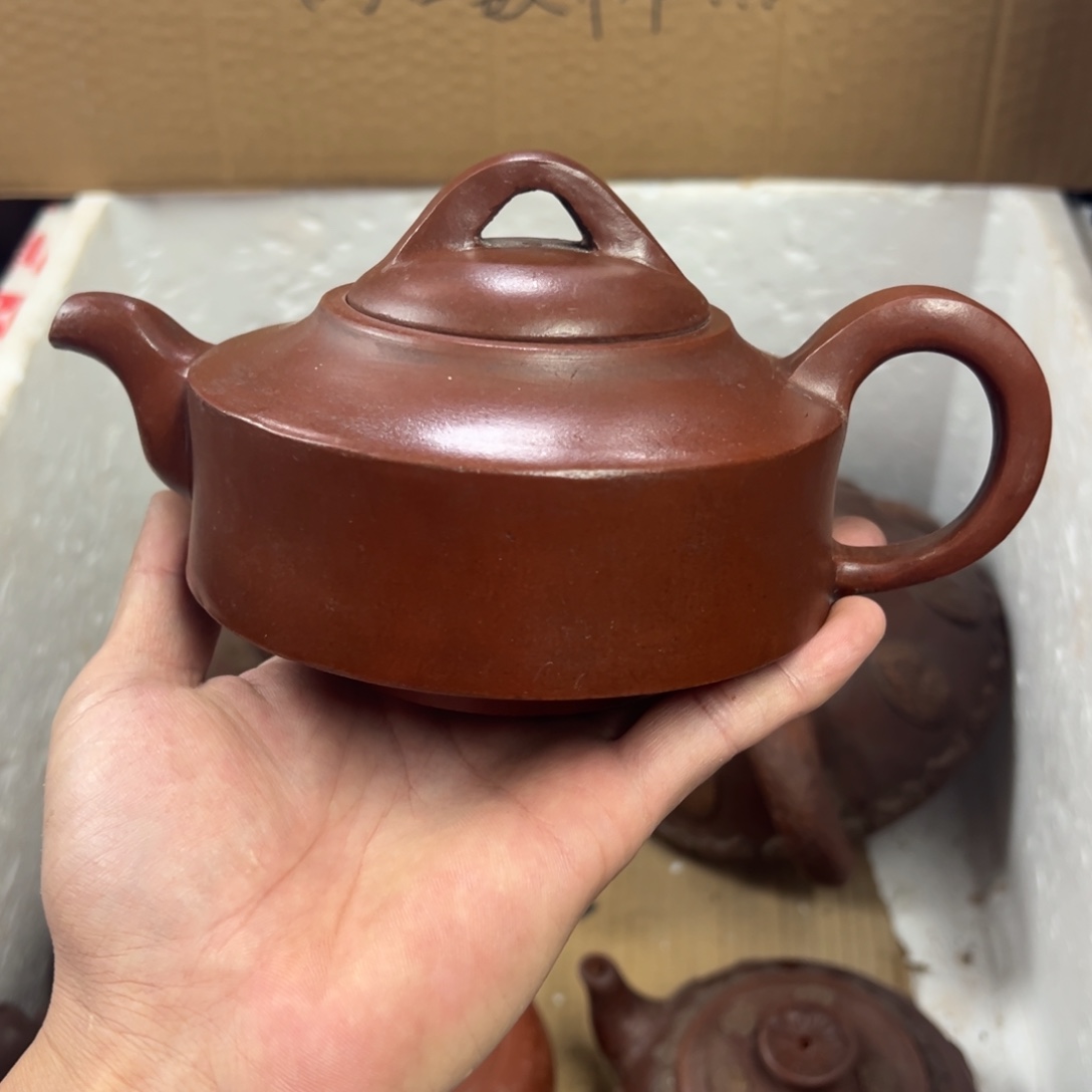 茶壶紫砂宜兴原矿紫砂壶500毫升容量