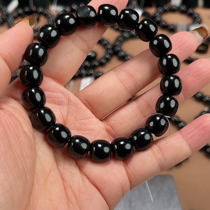 和田玉未镶嵌手链11