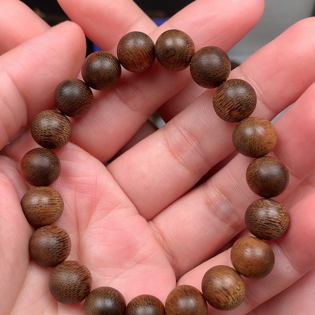 沉香手串越南芽庄白棋楠1.0