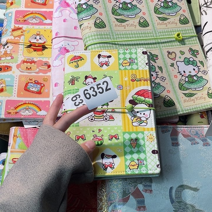 织绣三份活页a6横线纸随6322发