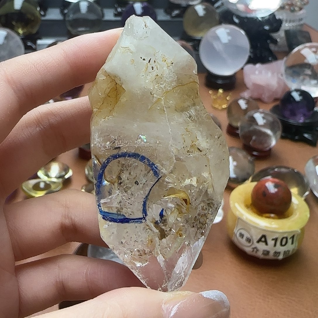 未镶嵌摆件水晶d033