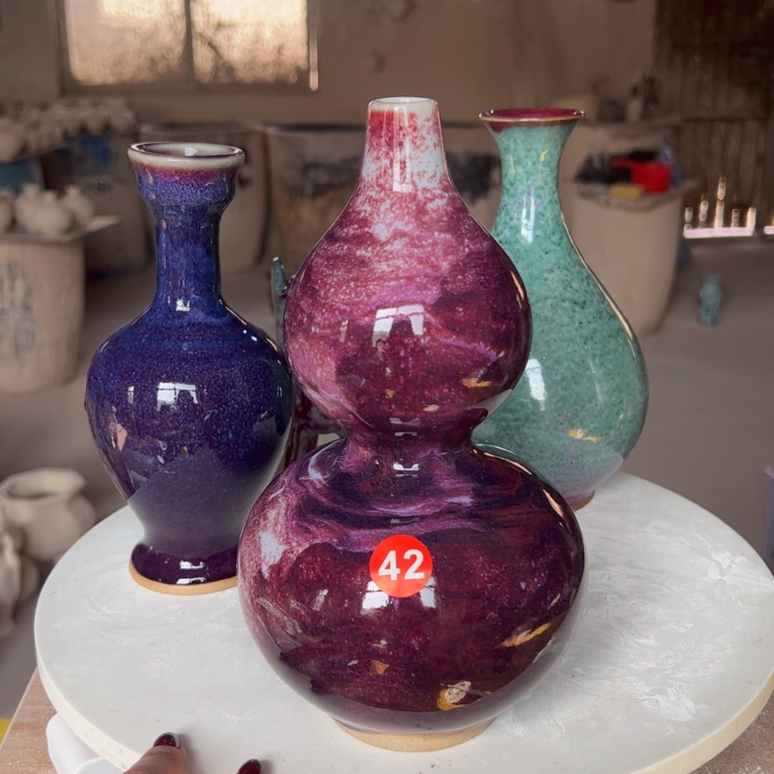 摆件郑家钧窑摆件