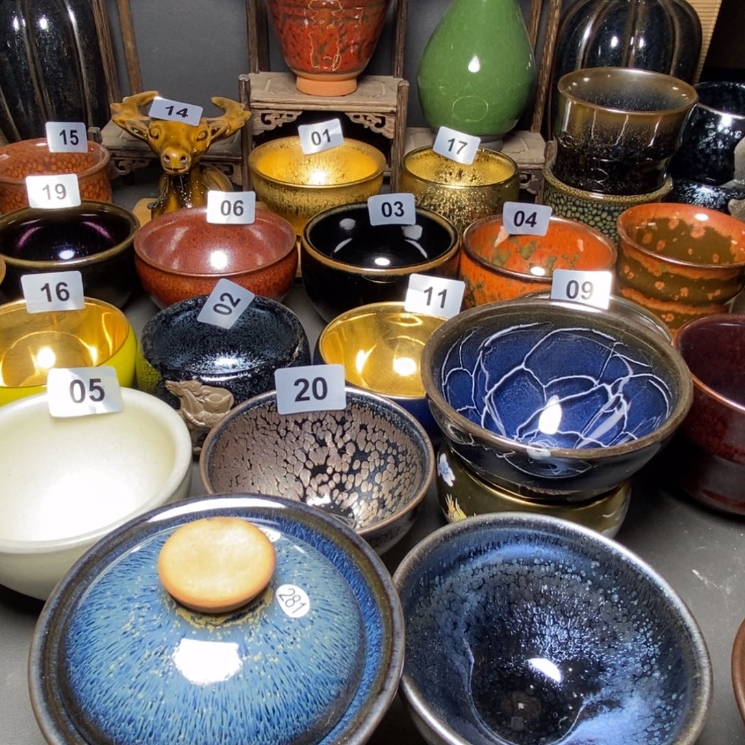 茶盏全品无瑕疵的建盏
