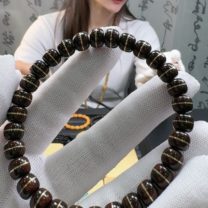 星月菩提手串紫金鼠手串