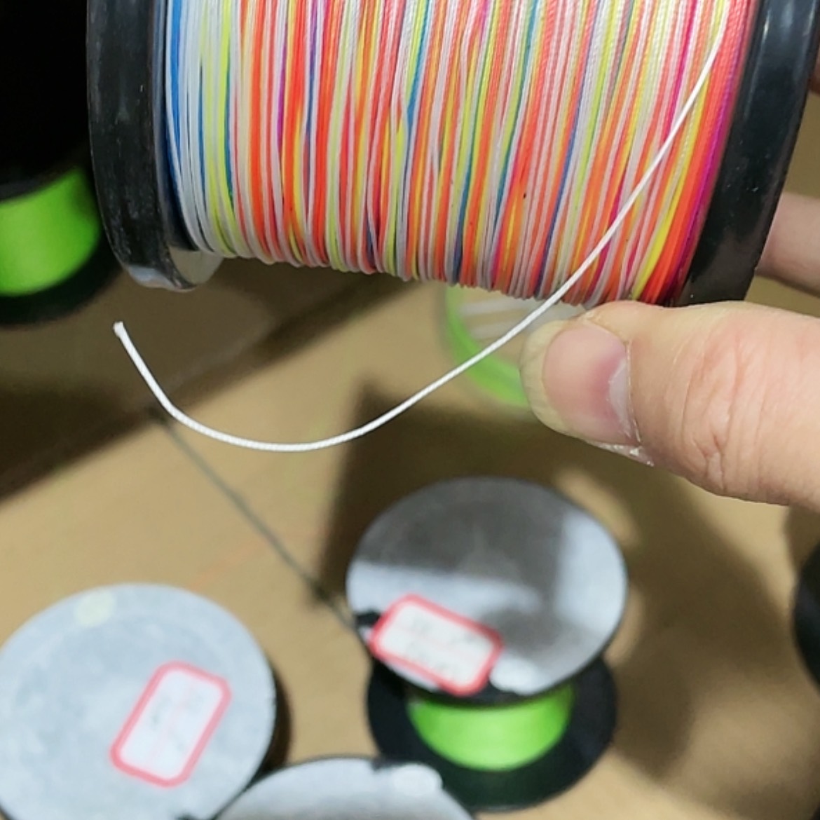 【闪购商品】PE十****五8编五彩10号500米带白线