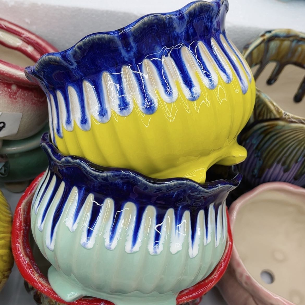 【闪购商品】陶瓷多肉绿植陶瓷花盆