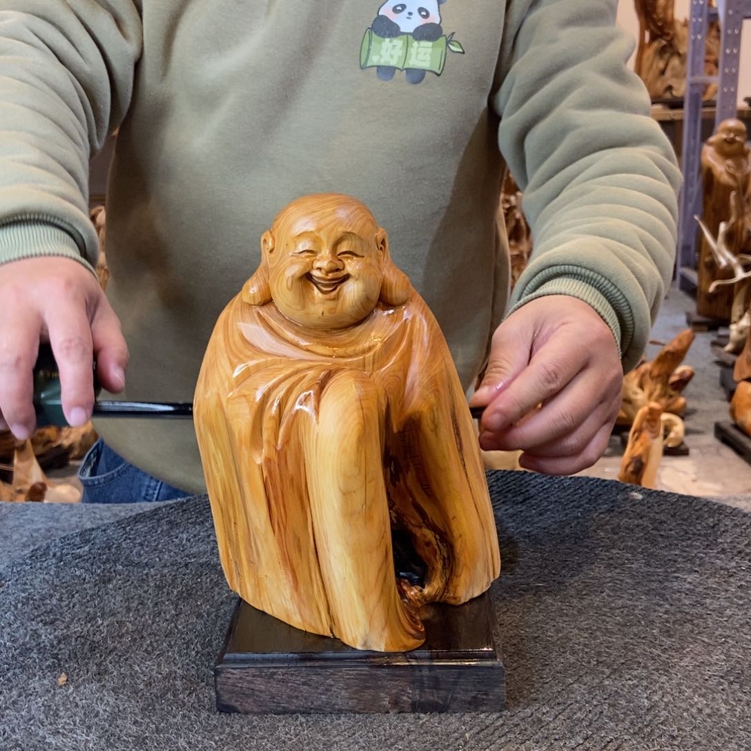 柏木（崖柏）太行崖柏根雕摆件