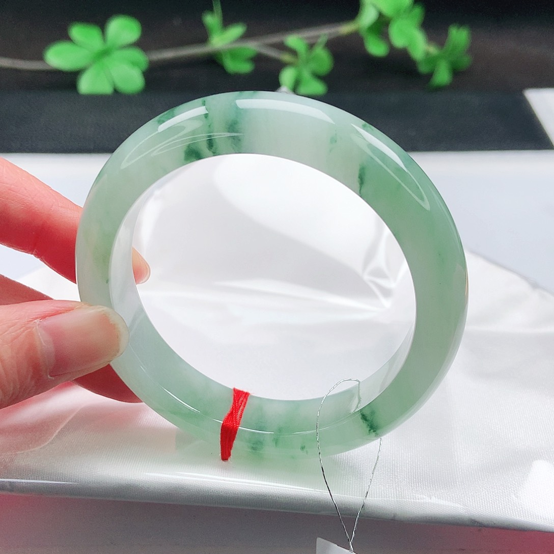 未镶嵌手镯翡翠55.5圈