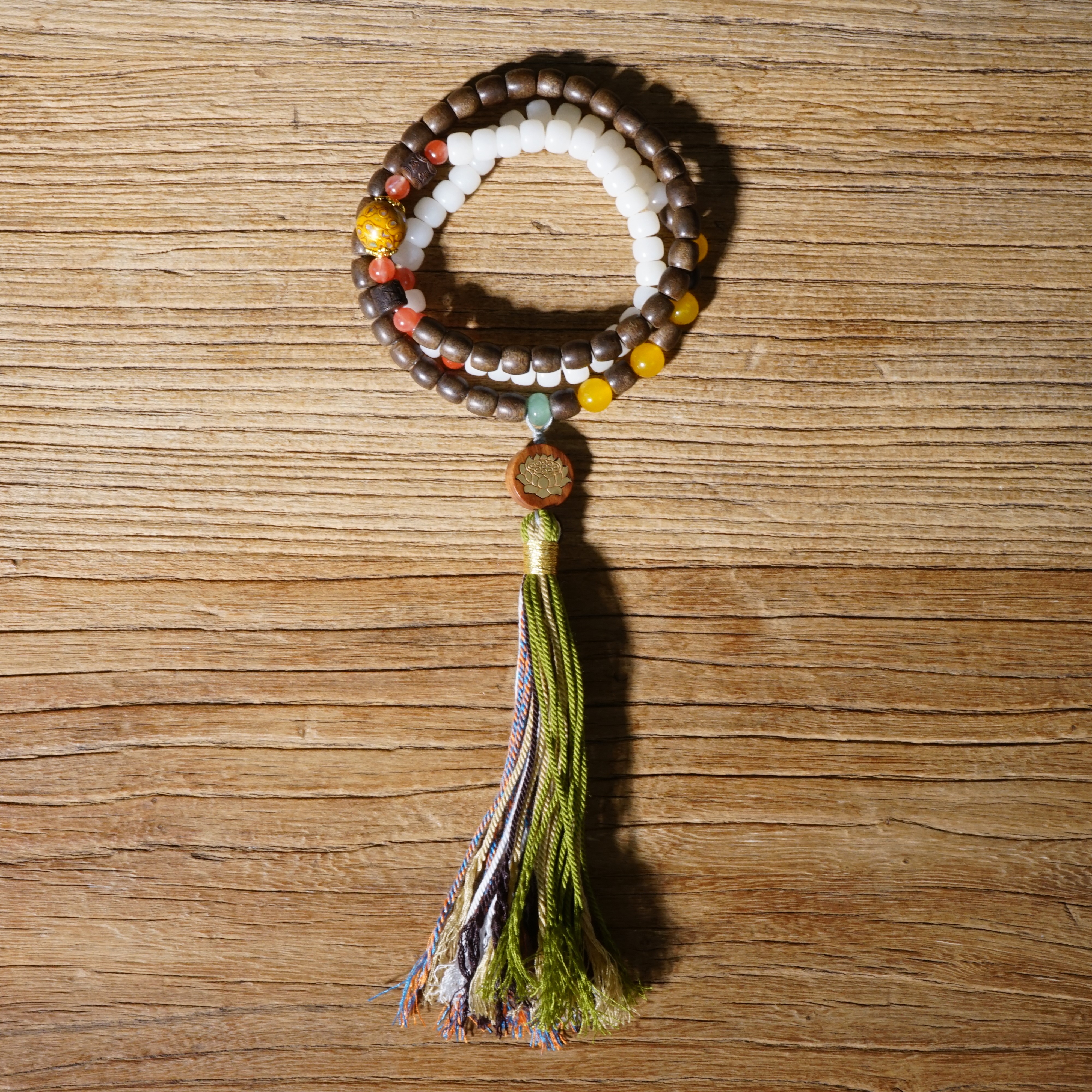 非金属木质手链 禅韵·多宝禅意多用途手串 手工工艺复古民族风